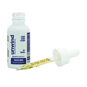 Care Organics Full Spectrum CBN/CBD/CBG Oil - UNWIND - 1500mg - 1oz (30ml)